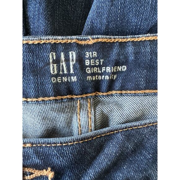 Gap Best Girlfriend Maternity Jeans Size 12 Regular - Picture 7 of 7